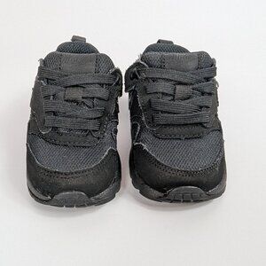 Nike Air Max 1 Easyon Toddler Shoes DZ3309 001 Triple Black Size 3C